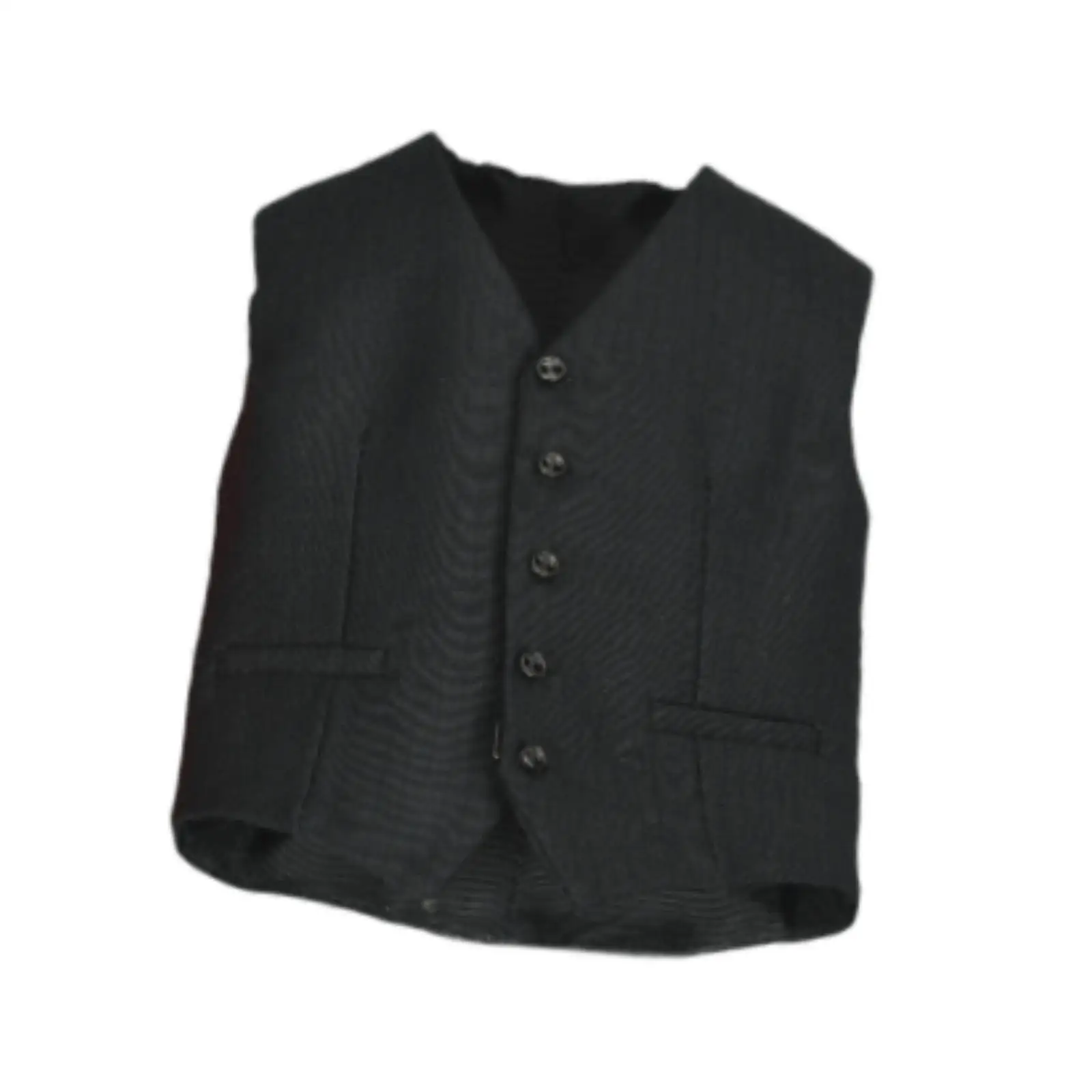 

1:6 Scale Casual Vest Miniature Vest for 12'' Male Action Figures Costume