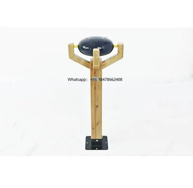 

Stainless Steel Tongue Chakra Rain Chime Drum Set Sticks Musical Instruments for Outside Garden