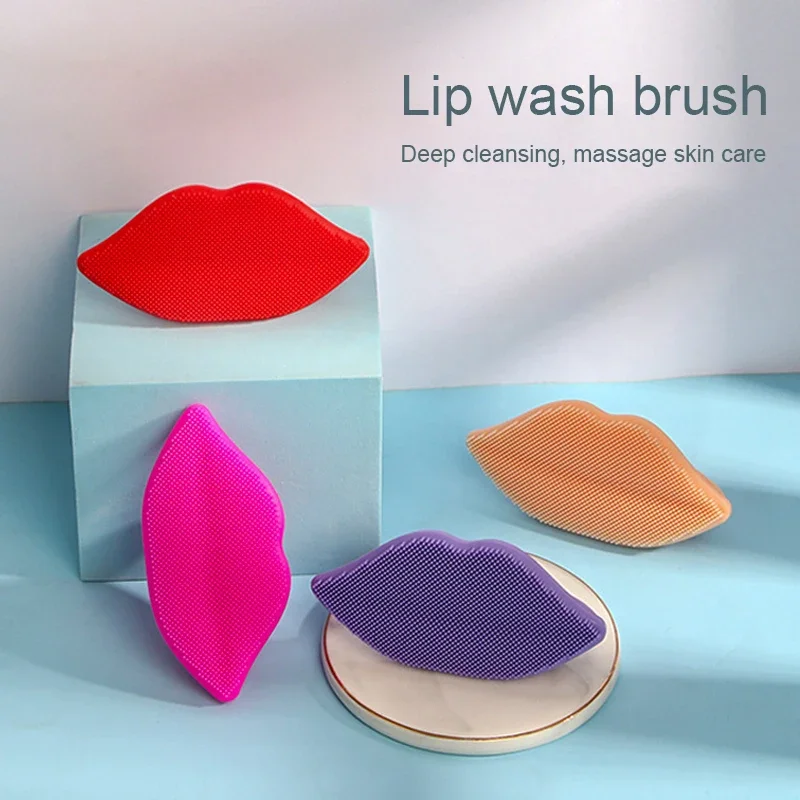 Cute Silicone Face Washing Brush Manual Face Washing Cleanser Portable Facial Massage Brush Pore Cleaning Face Cleansing