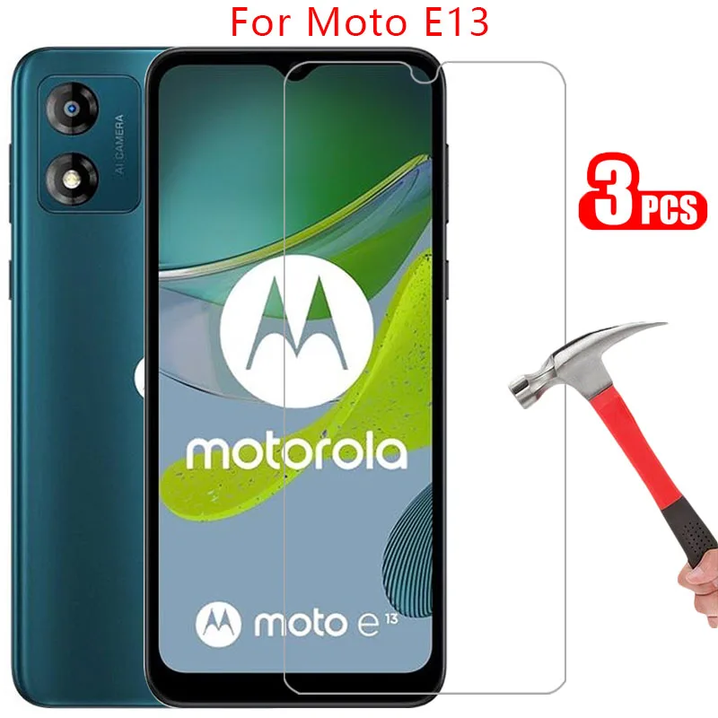 tempered glass for motorola moto e13 phone case on motorolae13 motoe13 e 13 13e back cover 360 coque bag motorol mot e13case cas