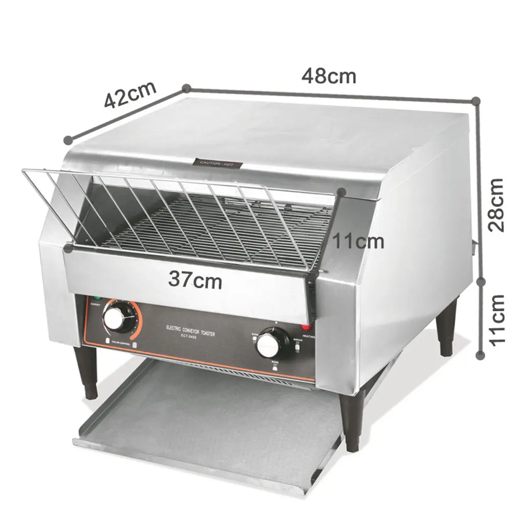 Toaster toaster, hotel toaster, crawler-type automatic toaster