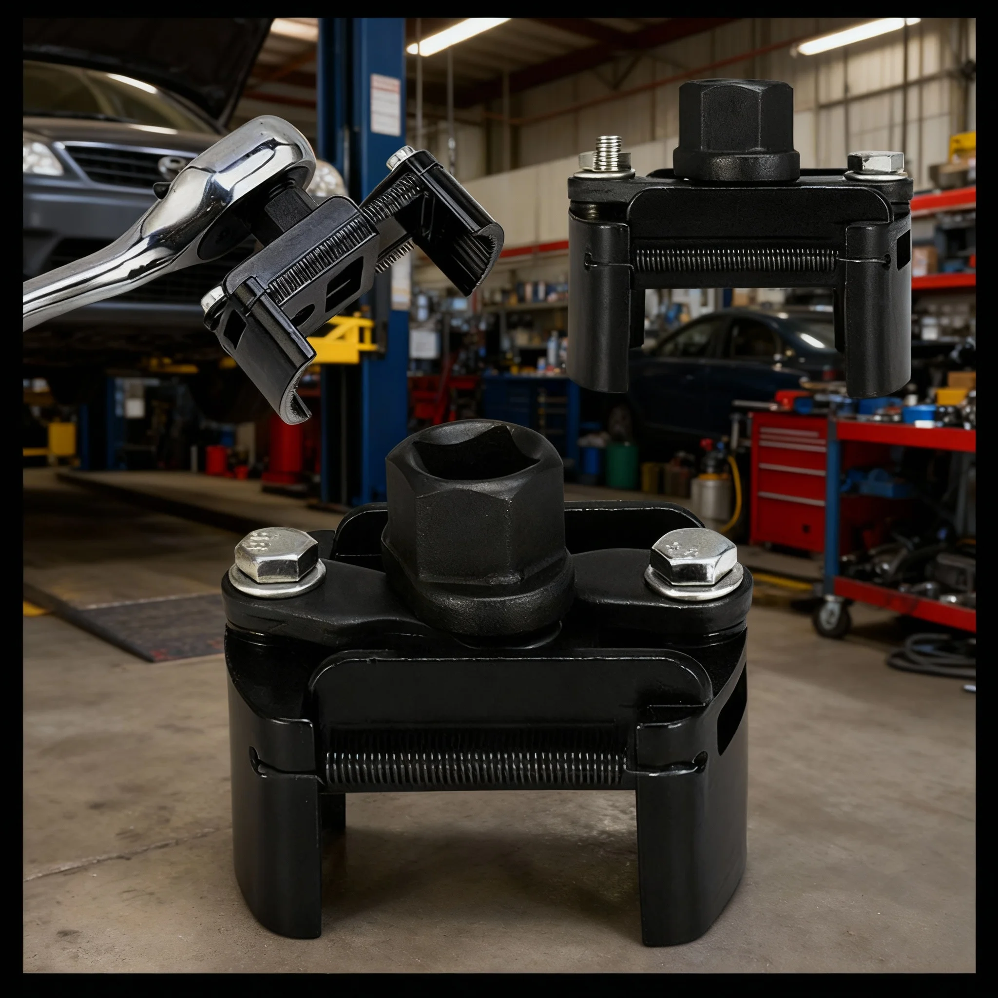 

Универсальный регулируемый ключ для масляного фильтра (1/2/3 шт.), двухзахватный, диапазон 60-80 мм, инструмент для снятия фильтров для обслуживания автомобилей