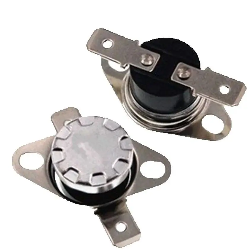 2pcs Normal Open Close Temperature Control Switch 100℃90℃110℃120℃130℃140℃150℃160℃170℃175℃180℃ Bakelite Thermostat Sensor KSD301