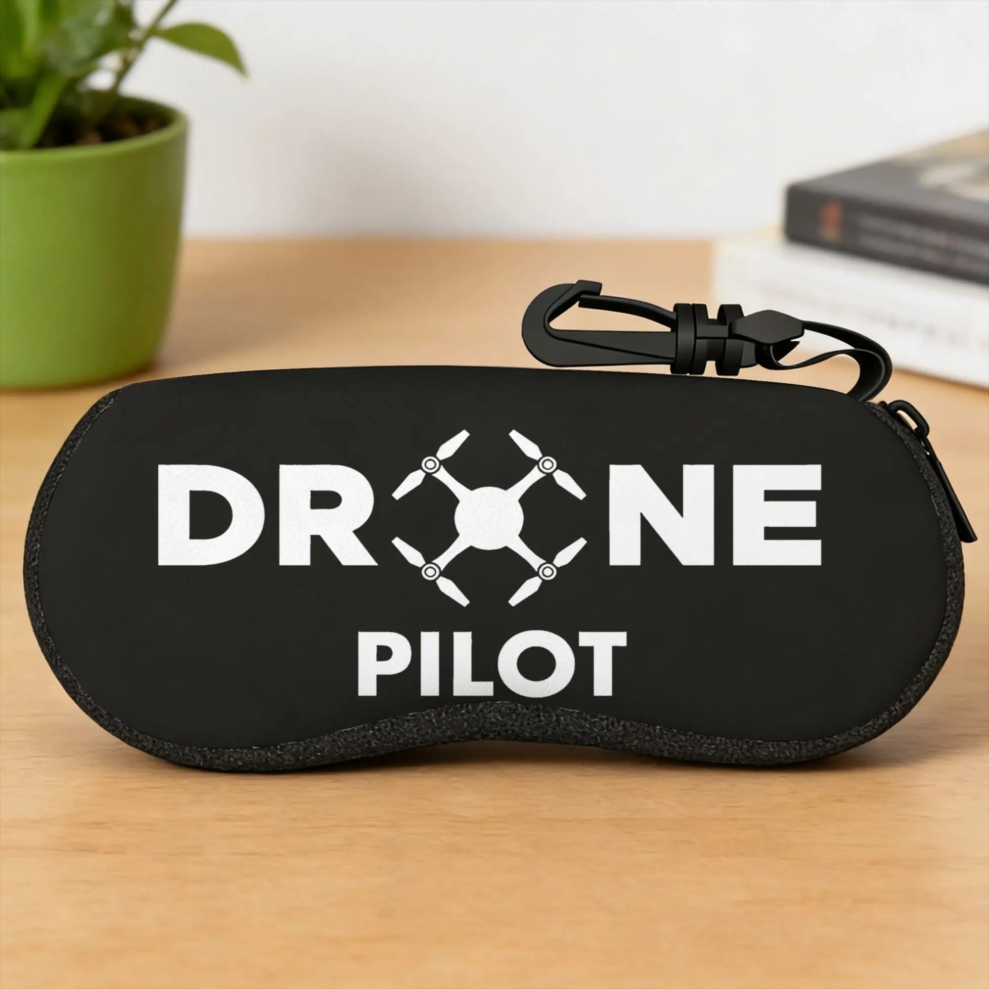 D-djis Drone Pilot Logo Glasses Case Cover Unisex  Sunglasses Case Fashion Zipper Eyewear Box Pocket Eyeglass Protector