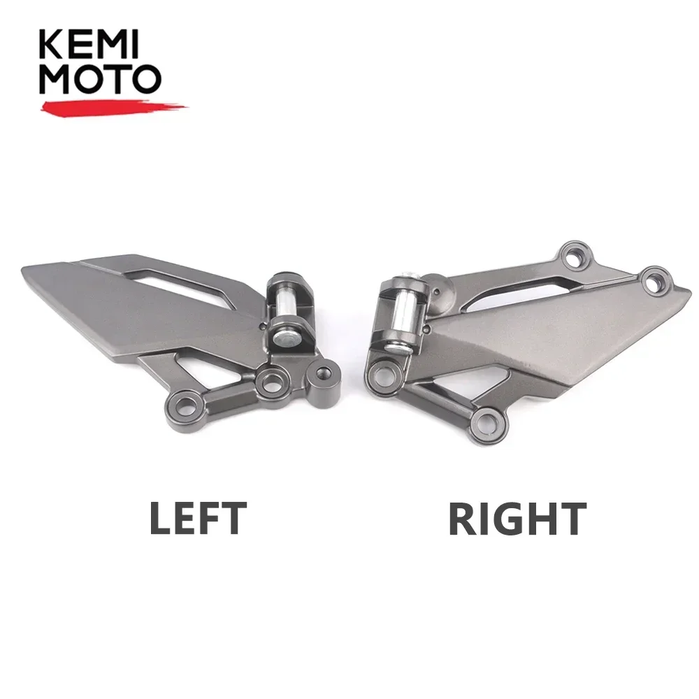 

KEMIMOTO Front Left Right Footrest For KAWASAKI NINJA 300 Z300 EX300 Ninja300 2013-2016 Motorcycle Foot Peg Mount Bracket