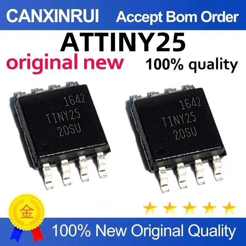 （10 pieces）ATTINY25 ATTINY25-15ST TINY25 SOP-8 Microcontroller