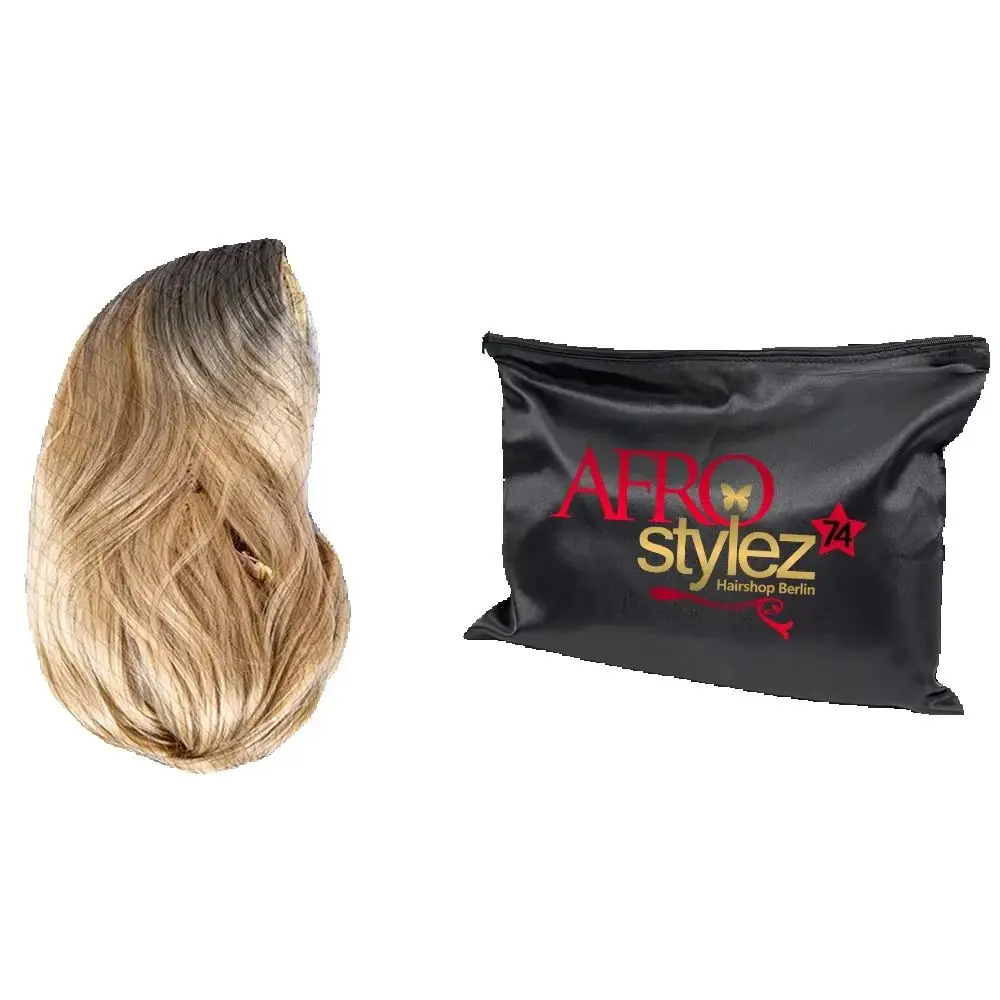 

5/10 Pcs 25*35cm Satin Wig Zipper Bags - Portable Wig Storage Bags for Hair Extensions Travel | Custom Logo Pls Contact us