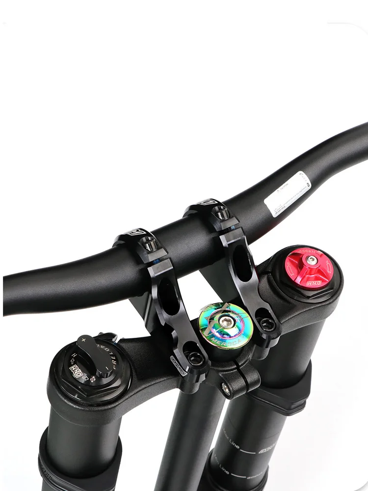 AliExpress NONE DNM Direct mount stem 31.8mm For Full-suspension MTB electric motorcycle Fork Dual Clamp double stem motorcycle handlebar stem