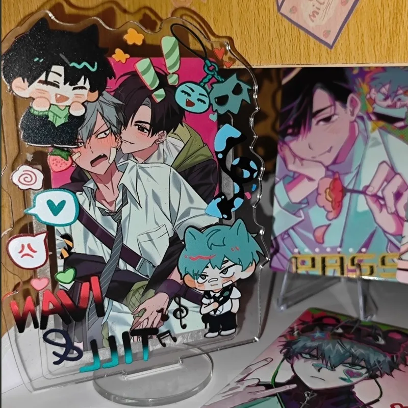 تلفزيون الغريبة المرحلة إيفان حتى 3 بوصة Kpop Photocard حامل صور حامل بطاقة تخزين حامل عرض إطار الصورة سطح المكتب الديكور #1