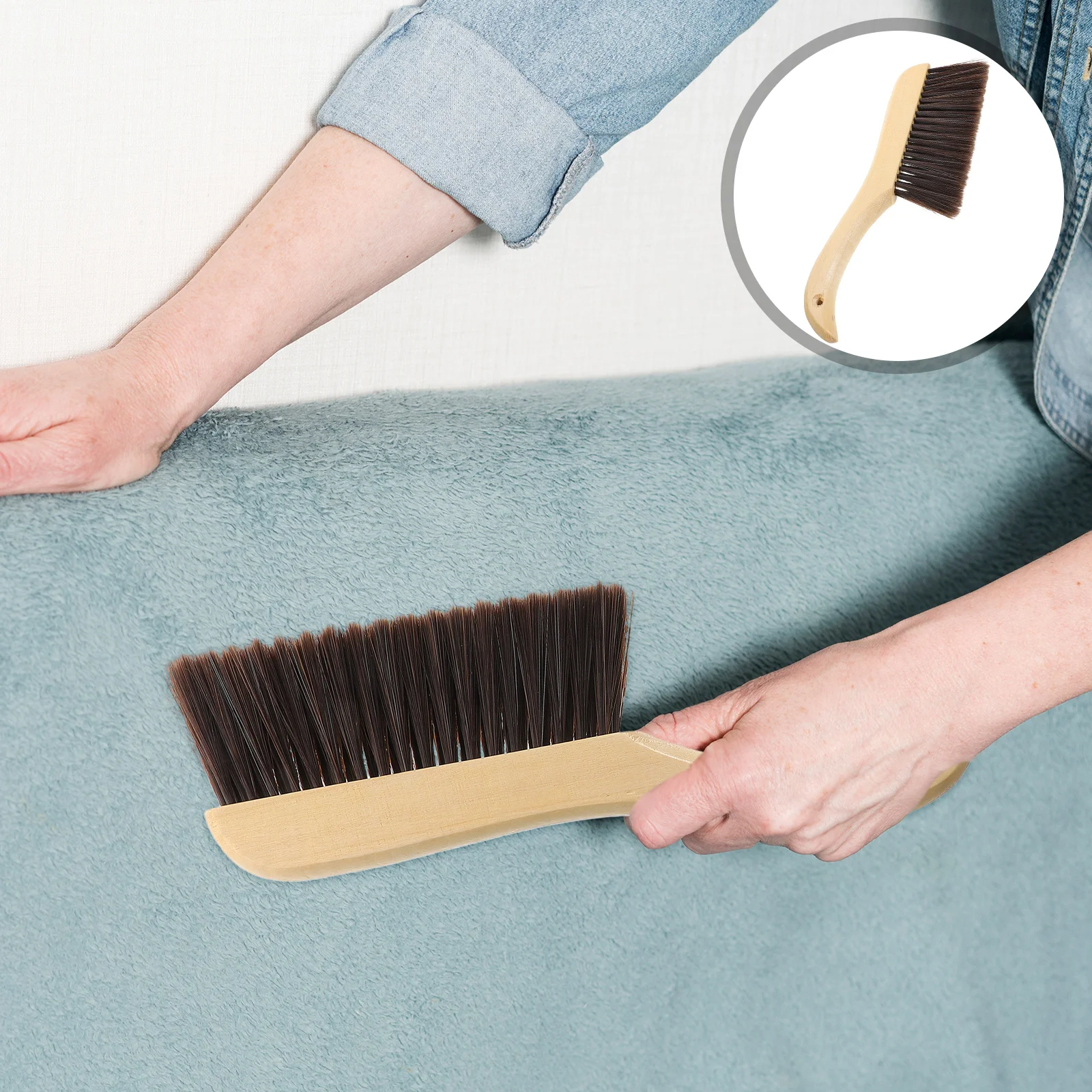 Spazzola per la pulizia della spiaggia Strumenti per la rimozione della sabbia Spazzole portatili per esterni Vestiti Elementi essenziali per le vacanze Scopa morbida Design piccolo ed efficiente