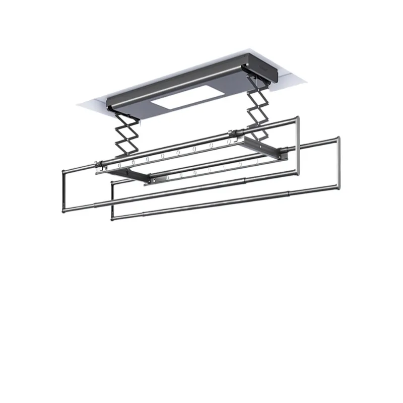 

Cool balcony hanger household remote control automatic lifting and drying electric hanger drying rod intelligent drying