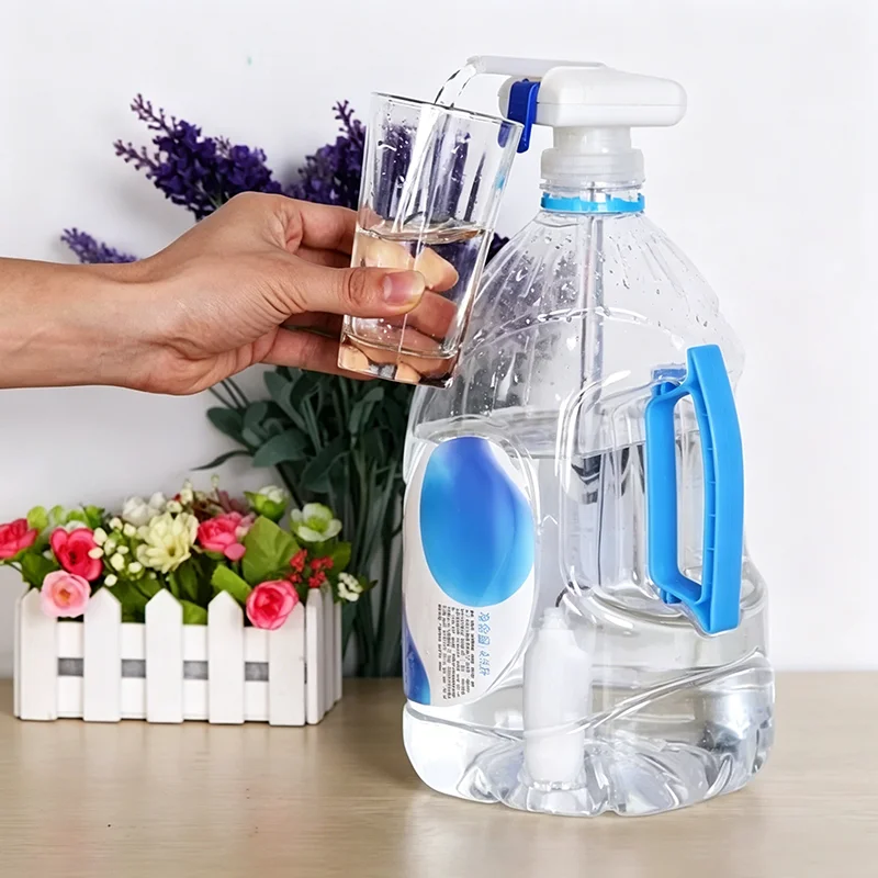 Fully Automatic Water Suction Pump Anti Overflow Straw Mineral Water Bucket Dispenser Portable Beverage Drinking Pump For Home