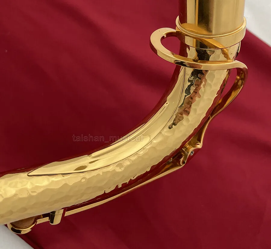 Hand hammered Gold Tenor Saxophone Neck Reference 54 type NECKS Size 27.50 mm