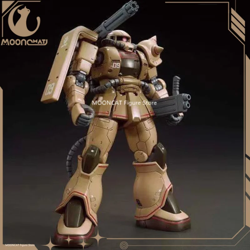 HG 1/144 GTO MS-06CK Zaku Assemble Model Kit AC-6 Green Zaku Cannon Ver Mecha Action Figure Collection Statue Doll Kid Toy Gifts