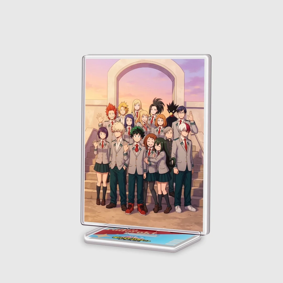 My Hero Academia MHA Deku Bakugo Todoroki 15cm Acrylic Stand Figure Model Keychain Desk Decoration Cosplay Fans Gifts Collection - view 3