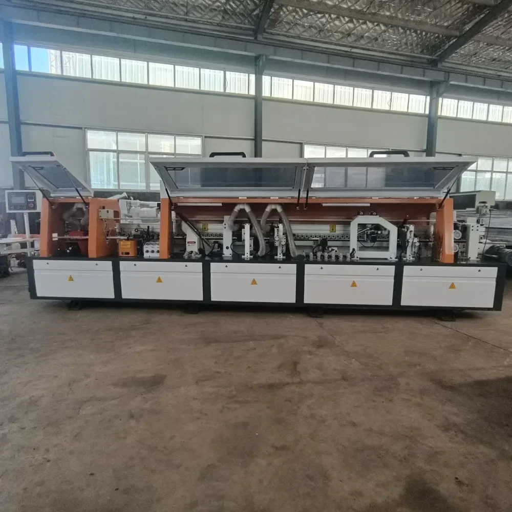 'Automatic Edge Banding Machine For Cabinet Plywood Artificial Board Furniture Doorpre Milling Edge Band 45 Degree Edge Bander