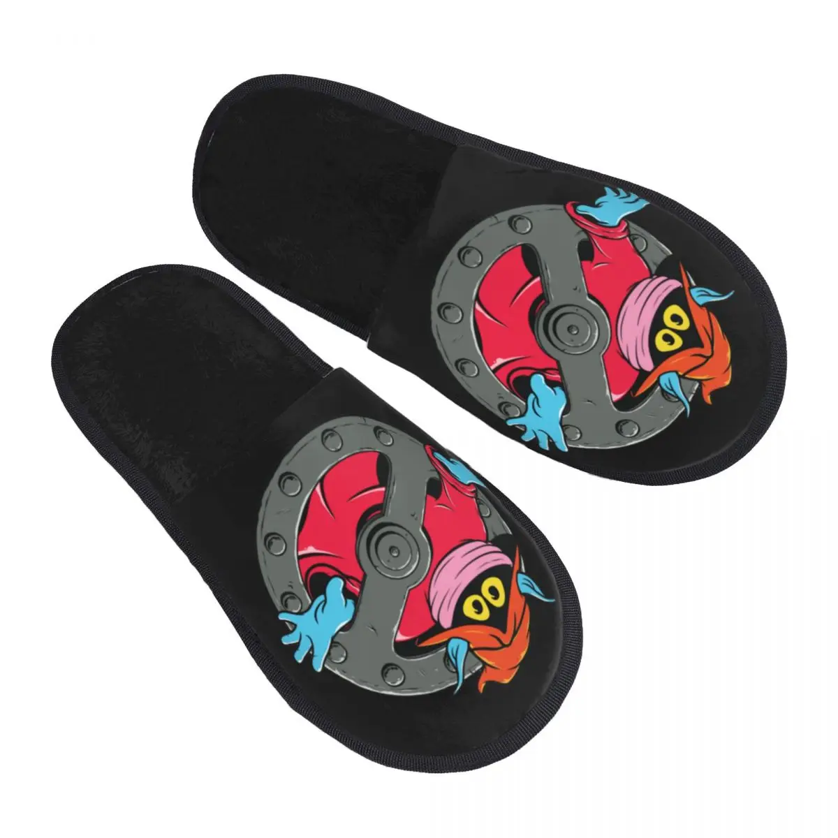 

Custom Orkobuster House Slippers Women Soft Memory Foam Shoes He-Man Masters Of The Universe Cozy Warm Anti-skid Sole Slipper