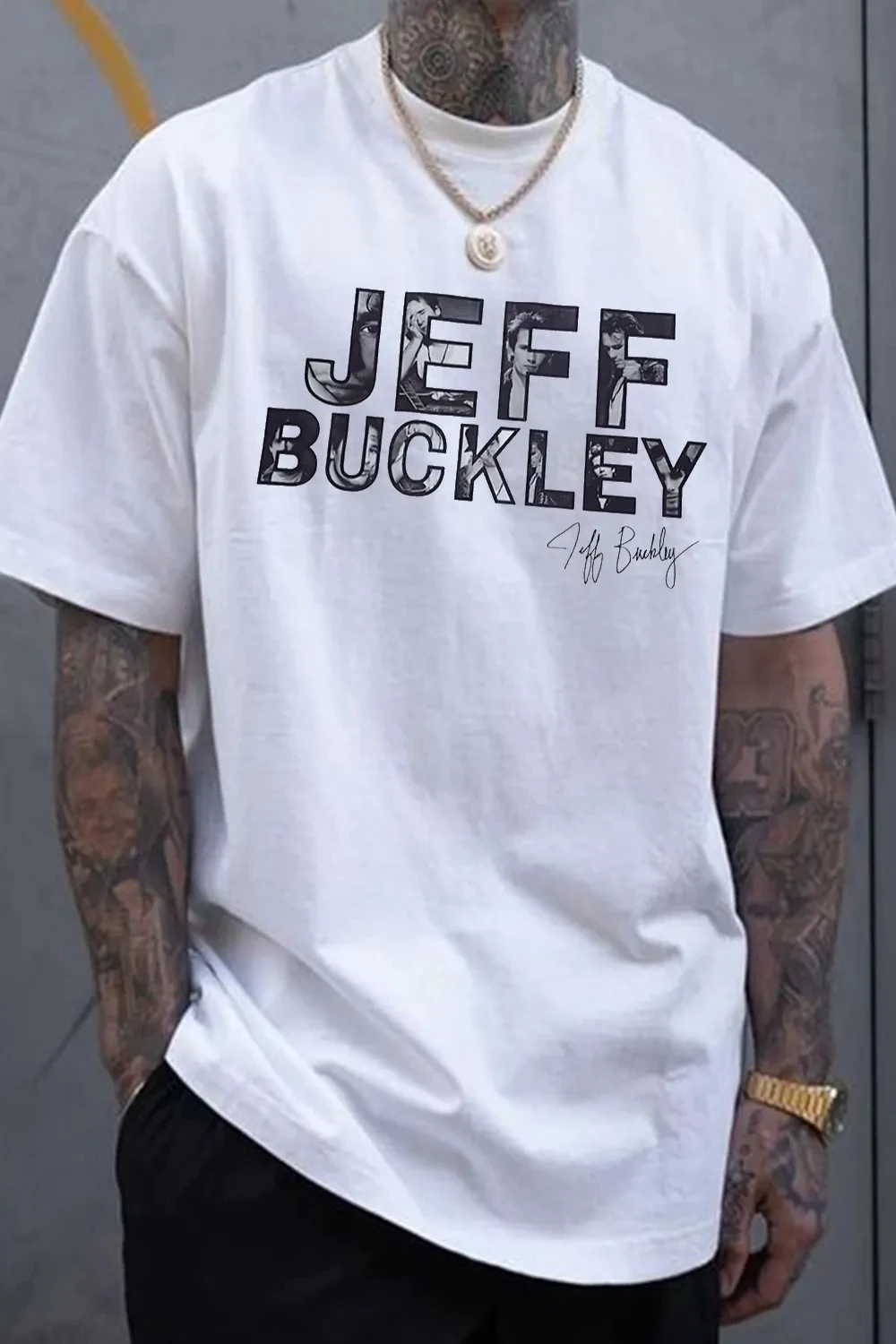 Camiseta Gráfica Jeff Buckley 2026 para Homens e Mulheres, Camisetas de Algodão, Casual de Verão, Manga Curta, Gola Redonda, Roupas Soltas Unissex