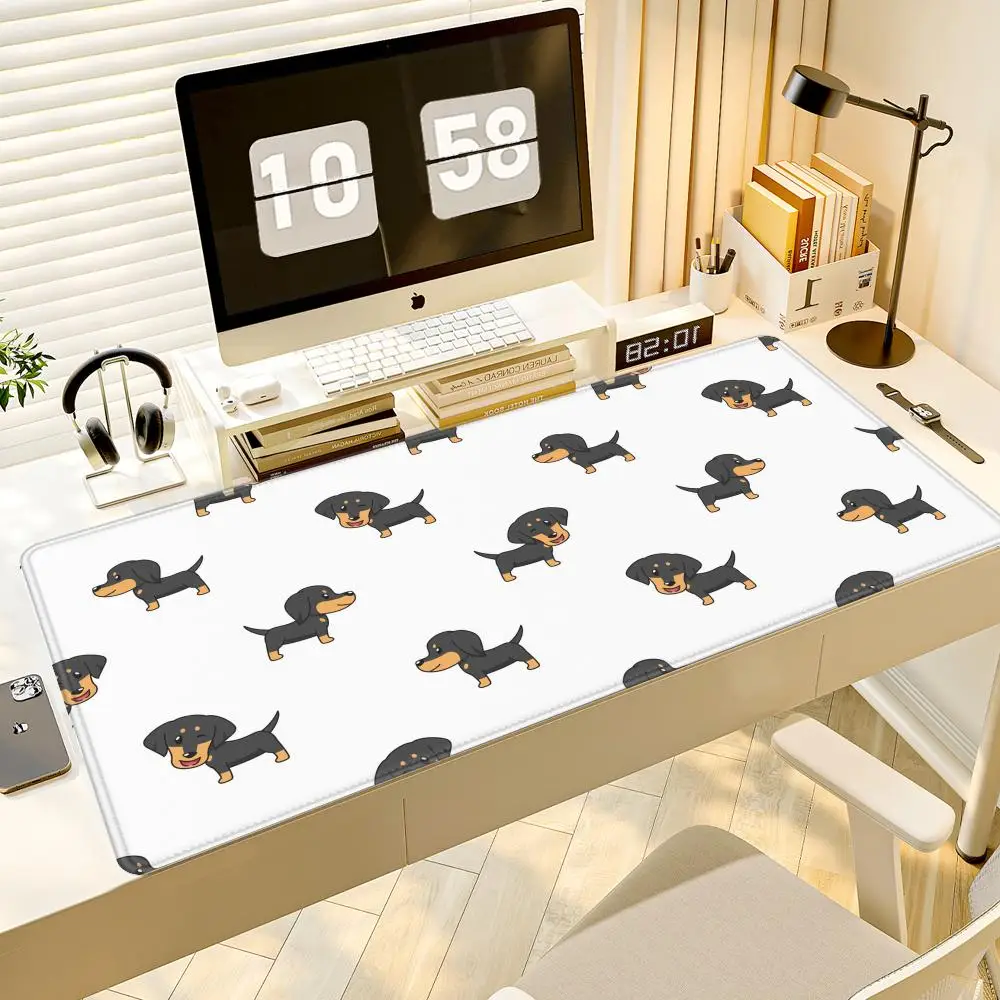 

Коврик для мыши Puppy Коврик для мыши Настольный коврик для мыши Симпатичный HD настольный коврик Удлиненные коврики для игровой клавиатуры Большой коврик для геймерской мыши XXL 90x40