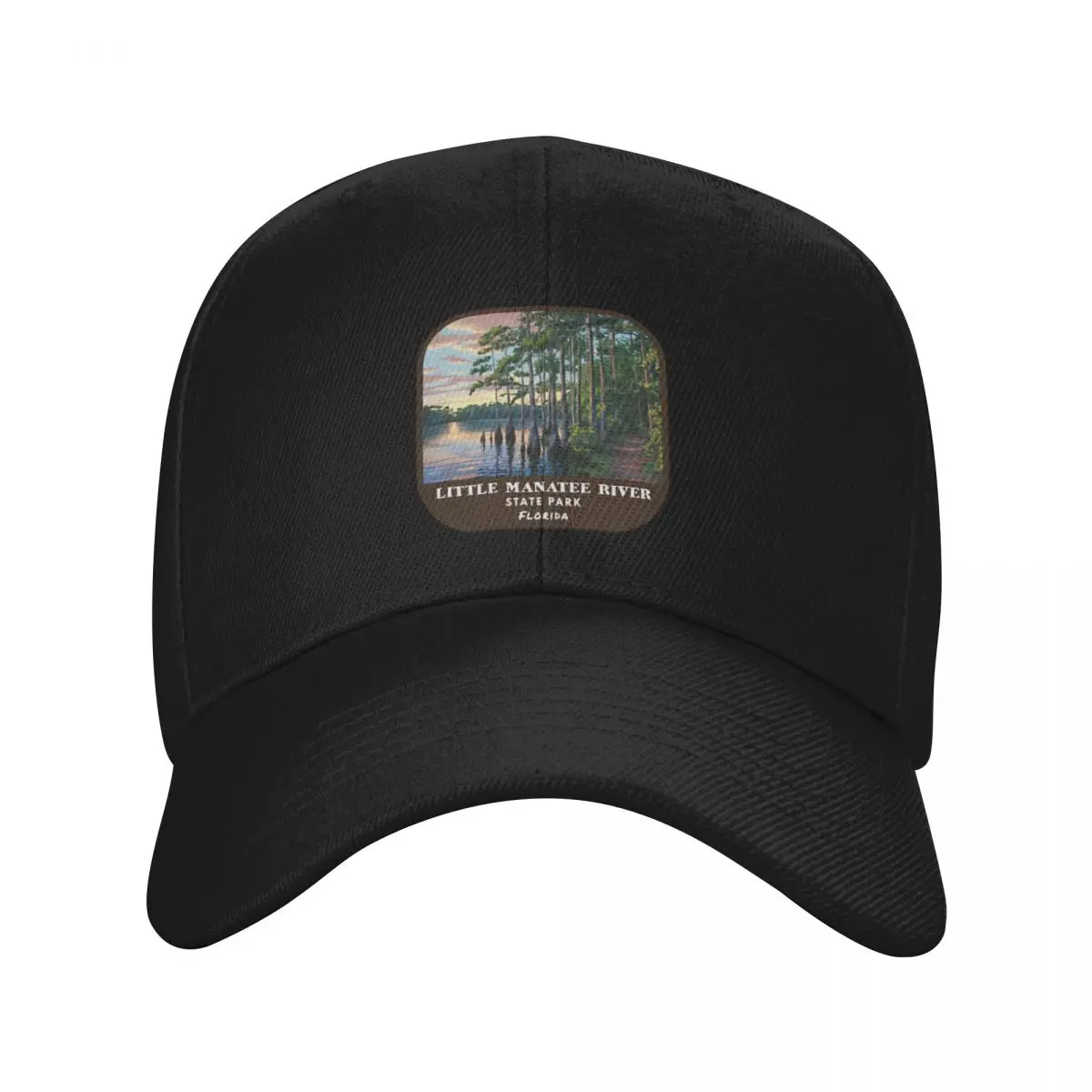 Fashion Vintage Little Manatee River State Park (Florida State Park) baseball cap Youthful Style Luxury Hat