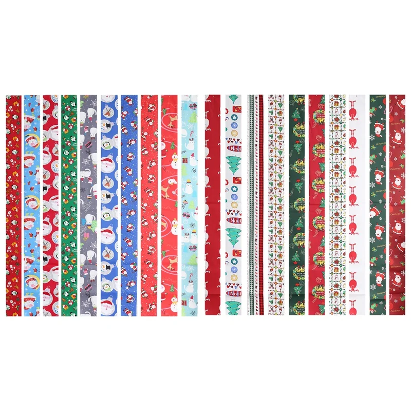 New 20 Patterns Jelly Roll Fabric, Pre-Cut Jelly Roll Fabric Strips For Quilting,Fabric Jelly Rolls With Different Patterns