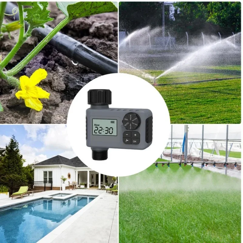 Temporizador De água Automático, Irrigação Inteligente, Sistema De Rega, Temporizador De Aspersão, Equipamento De Irrigação De Jardim, Display LCD