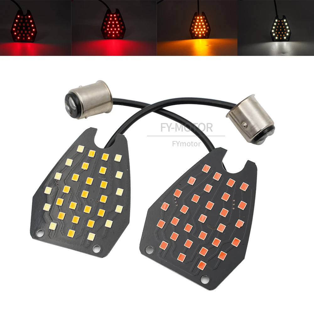 Motorcycle LED Rear Turn Signal Indicator Light 1156 1157 For Honda CB400 CB1300 / CBR600RR / CBR1000RR 2004 2005 2006 2007