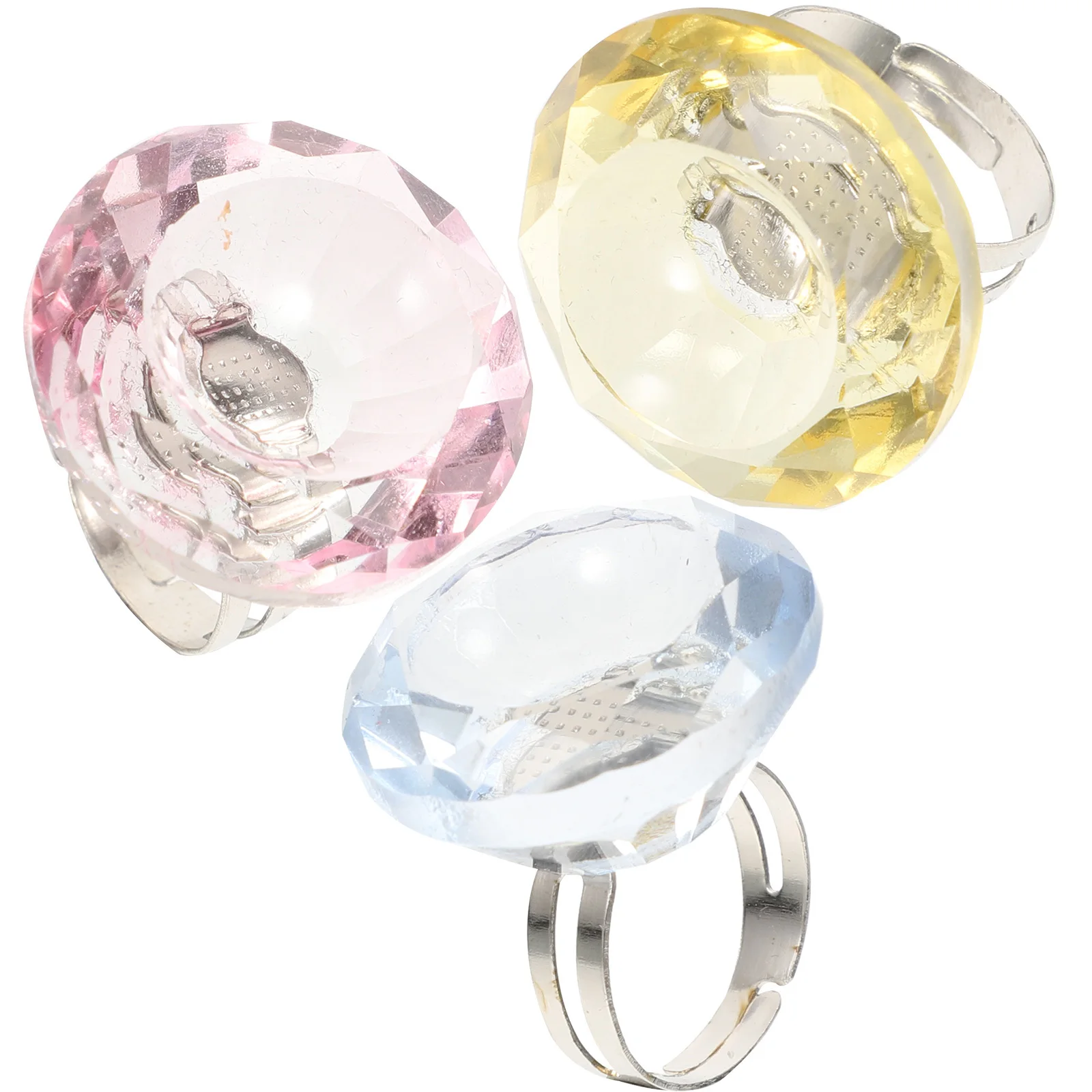 ถ้วยใส่กาวติดขนตาปลอม 3 ชิ้น ใช้งานง่าย จับถนัดมือ สำหรับช่างต่อขนตาและผู้เริ่มต้น อุปกรณ์ใส่กาวต่อขนตา