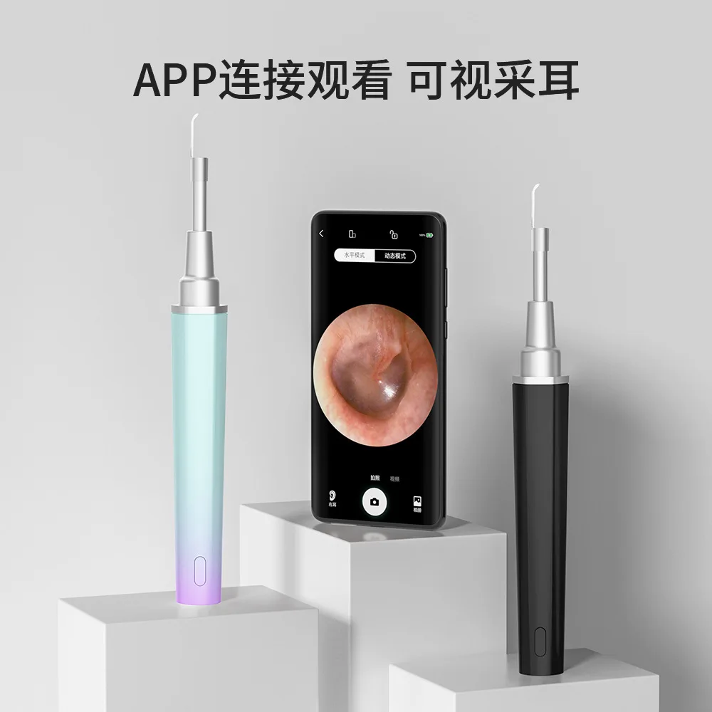 

3.9mm 5MP 1080P Wireless WIFI Earpick Endoscope CMOS Borescope Earwax Remover HD Earscope Cleaner For Ear Nose Skin Check Camera