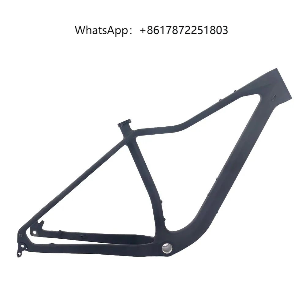 

Winowsports Full Carbon Fat Bike Frame 26er Thru Axle Carbon mtb frame 26 Premium Carbon Fiber Snow bicycle hard tail Frame