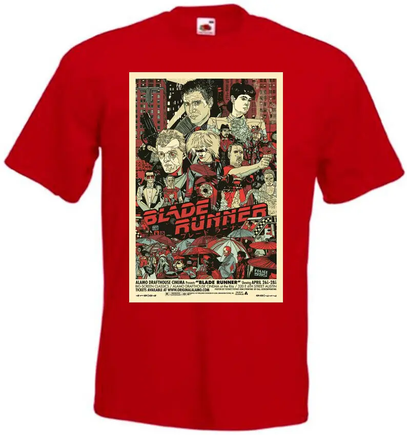 Blade Runner v150 T shirt red movie poster all sizes S-5XL