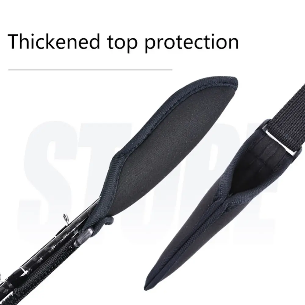 Fishing Rod Holder Strap Carp Fishing Rod Belt Protector Reel Elastic Wrap Band Tackle Pole Cover Wear-resistant Fish Tool - Image 4