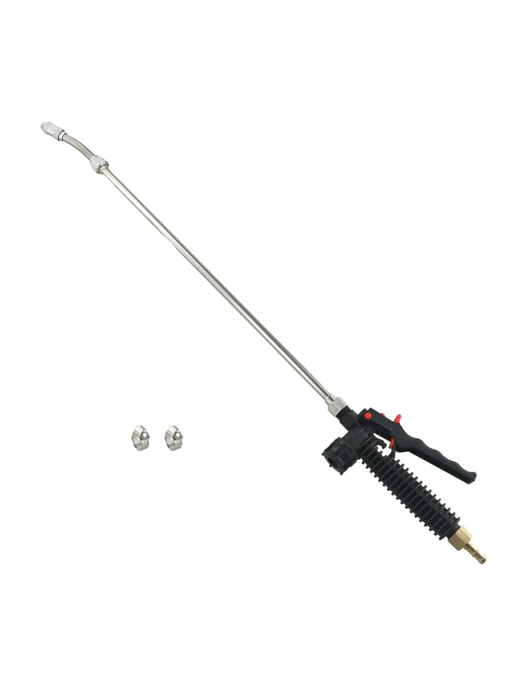 Adjustable Nozzle Wand High Pressure Sprayer Wand Comfortable Grip Fine Mist To Straight Stream High-Quality Brass Barb