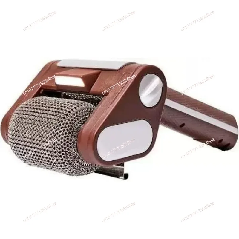 

Stainless Steel Roller Iron Plate Grill Cleaning Brush Electric Grill Brush
