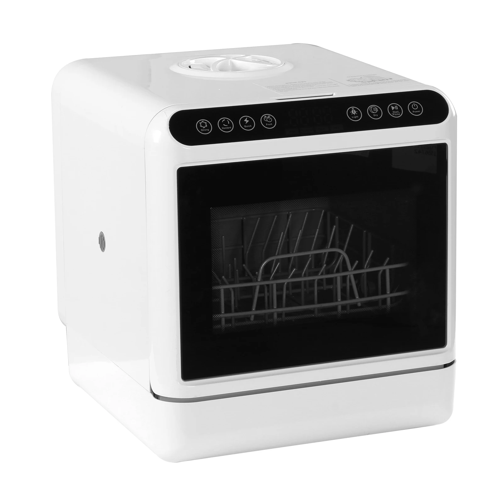 

Портативная посудомоечная машина без подключения к водопроводу, автоматическая, 360 ° Двойная функция распыления и высокотемпературной сушки воздухом для квартир и автодомов