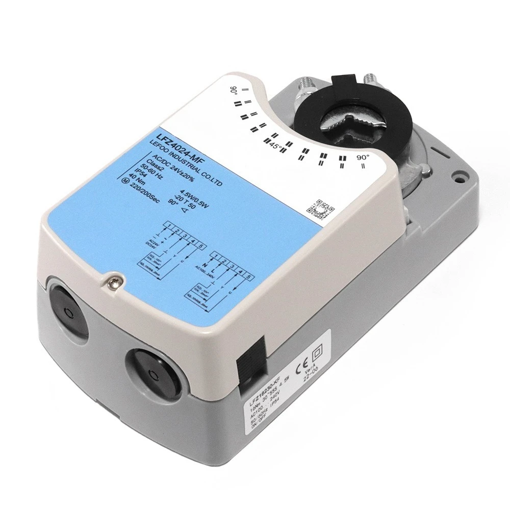 Damper actuator, damper drive, building automation on-off type