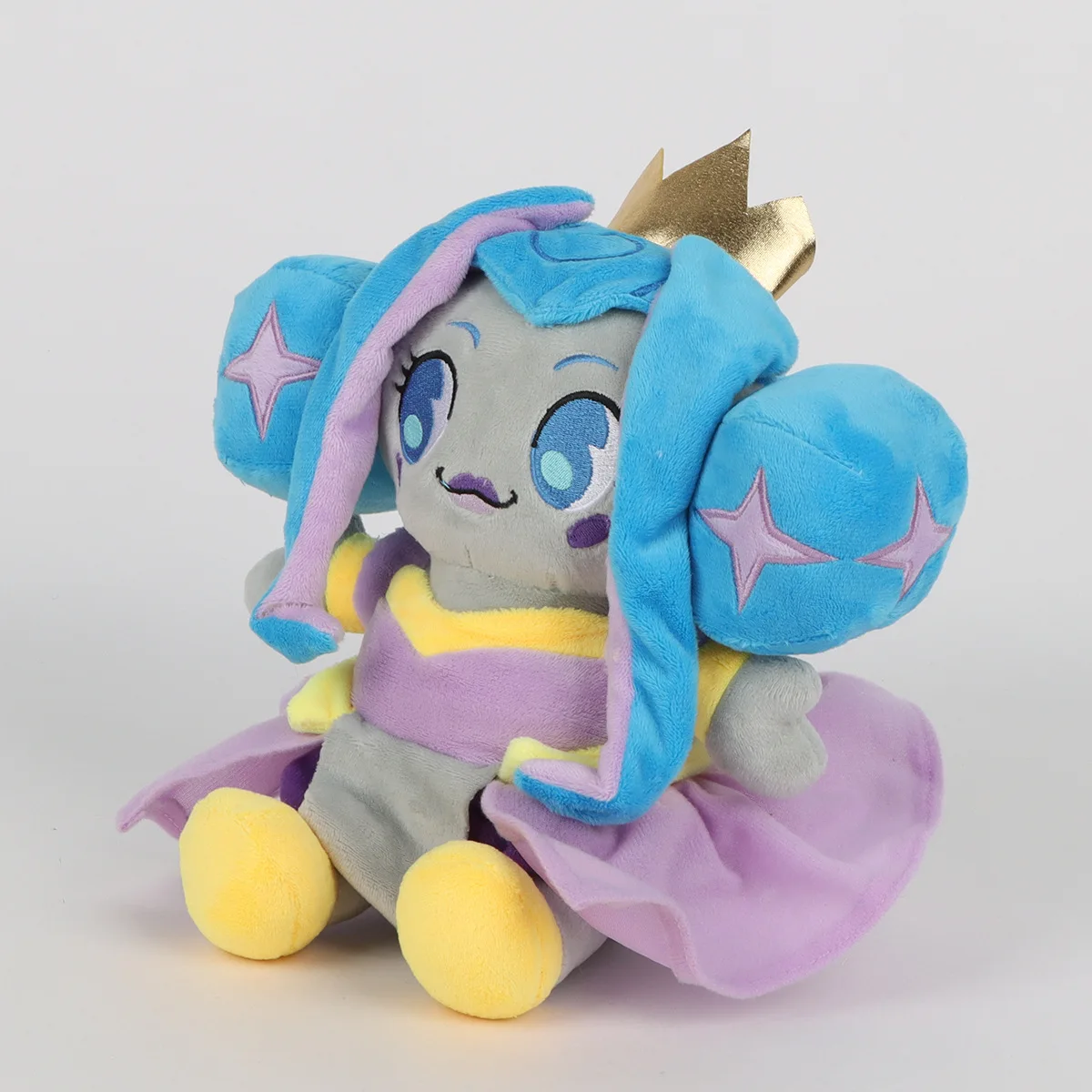 Cavaleiros de Guinevere Plushie Boneca de pelúcia com design de armadura Presente colecionável de pelúcia macia para amantes medievais