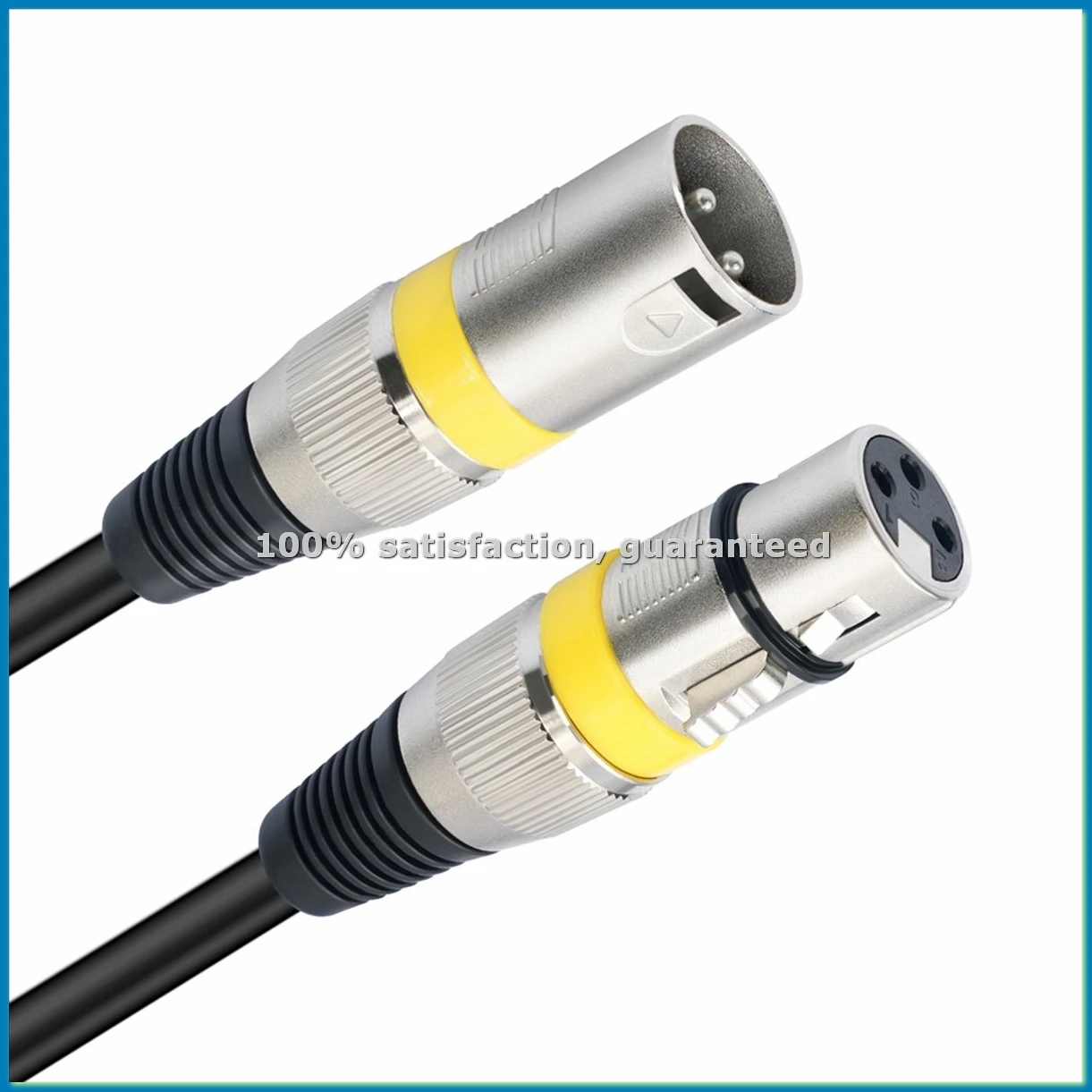 

Кабель DMX512 XLR, 10 шт., 3-контактный, штекер-гнездо, для микрофона, микшера, усилителя, 1,5 м - ABWO