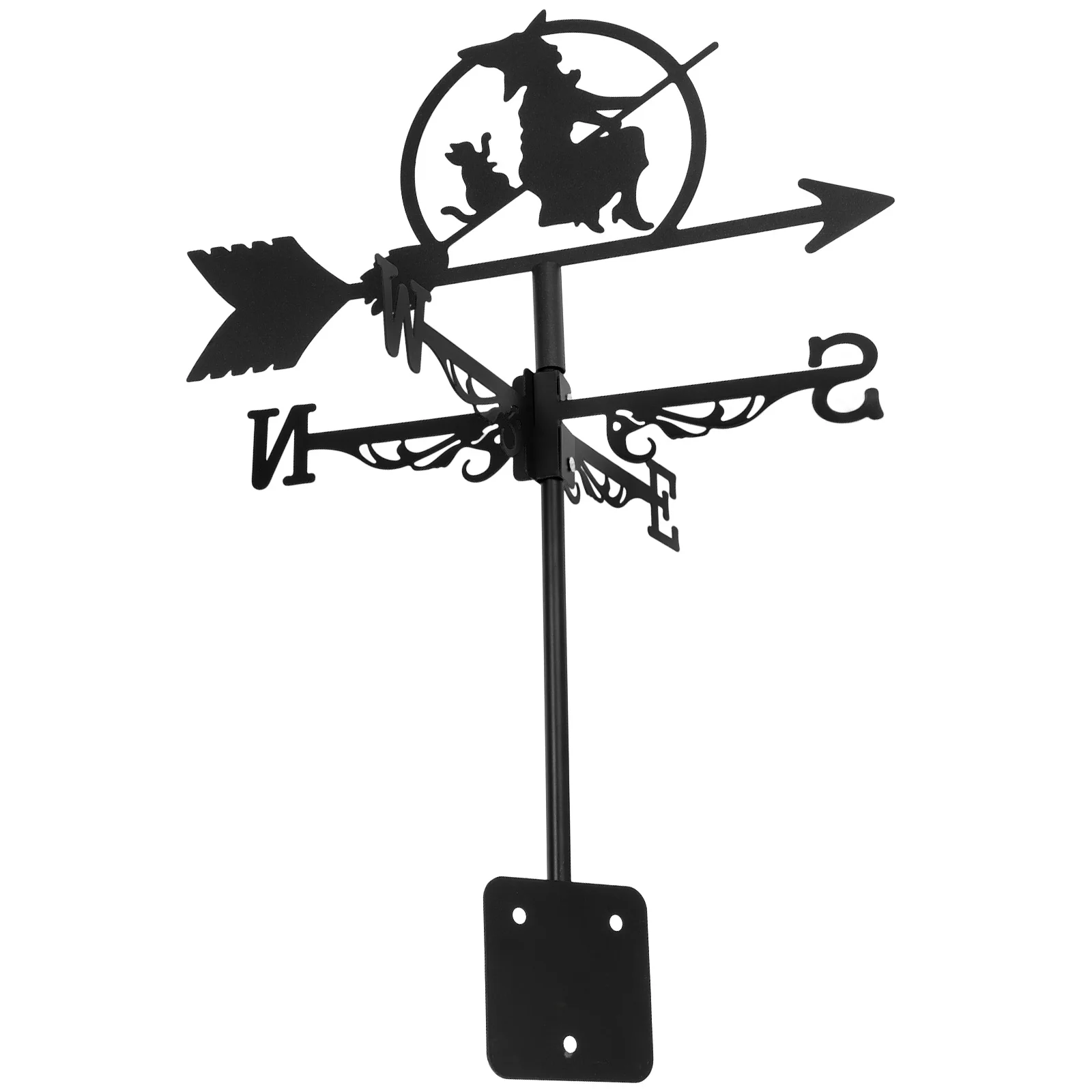 

Outdoor Roof Decorations Decorative Wind Vane Animal Metal Rooster Sign Mounting