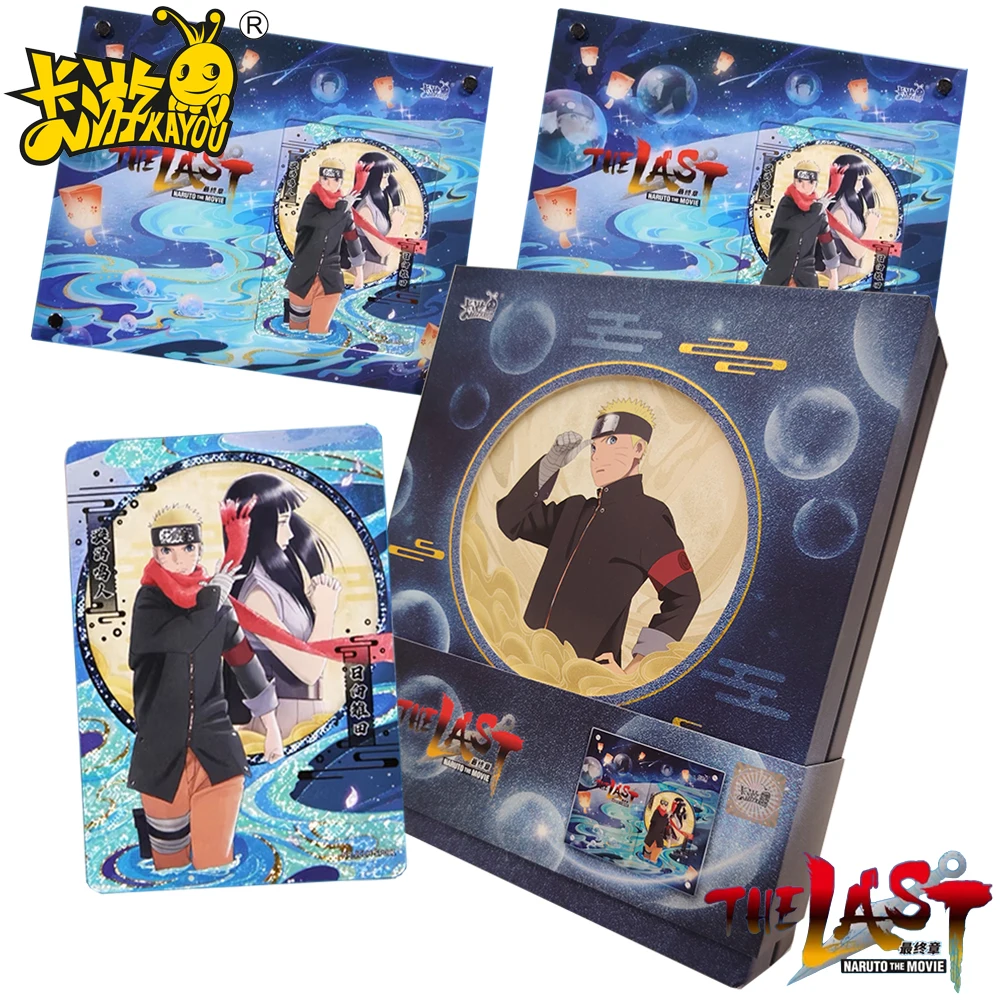 new-original-kayou-naruto-japanese-fantasy-battle-anime-limited-edition-commemorative-gift-box-character-card-brick-desktop-toy
