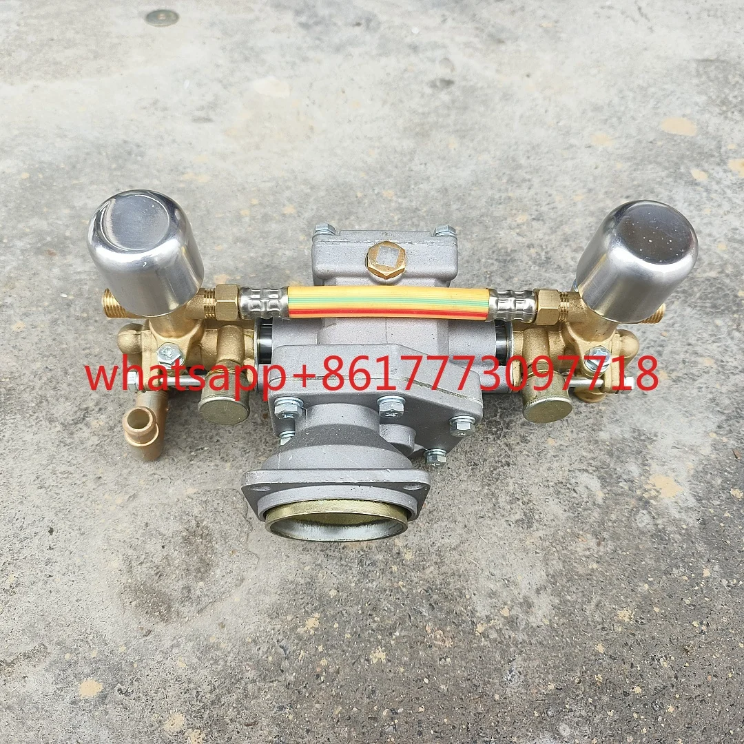 Tondeuse à gazon modifiée médecine piston pompe bouteille d'air moteur pulvérisateur agricole cuivre avec chambre d'air