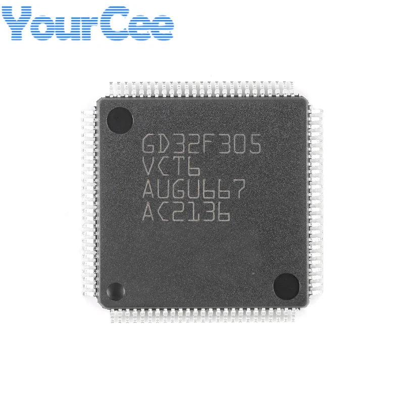 GD32F305VCT6 LQFP-100 LQFP100 32 Bit Microcontroller Chip MCU IC Controller Integrated Circuit