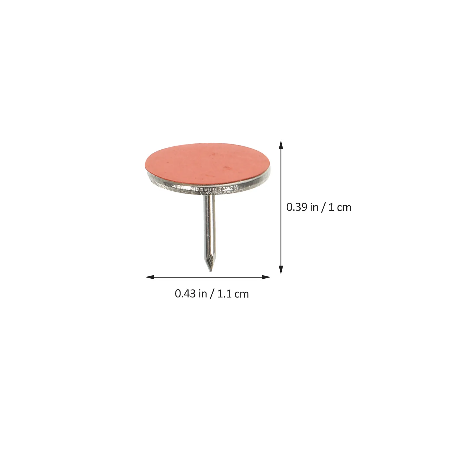 2 Boxes Reflective Trail Markers Sturdy Metal Tacks Large Capacity Pack for Outdoor Safety Marking Driveways Parking Lots
