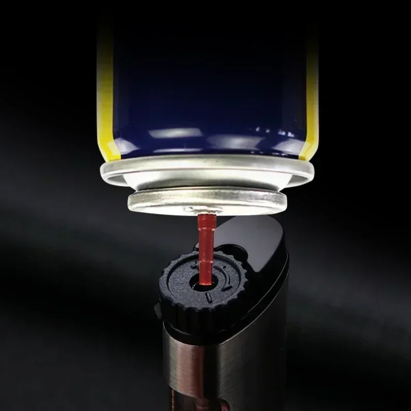 HONEST Slim Strip Gas Lighter Windproof Blue Flame Cigar Turbine Torch Visible Air Window Comfortable Feel Hgih-end Gift