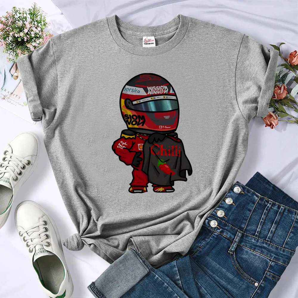 Fernando Alonso t-shirts women harajuku manga streetwear t shirt girl anime designer clothes