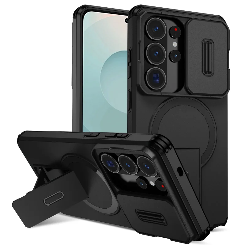 Image of Luxuriöse Schiebefenster-Anti-Schock-Schutzhülle, geeignet für Samsung Galaxy S26 S25 S23 S24 Ultra PLUS FE A15 A35 A27 A57 Hüllen
