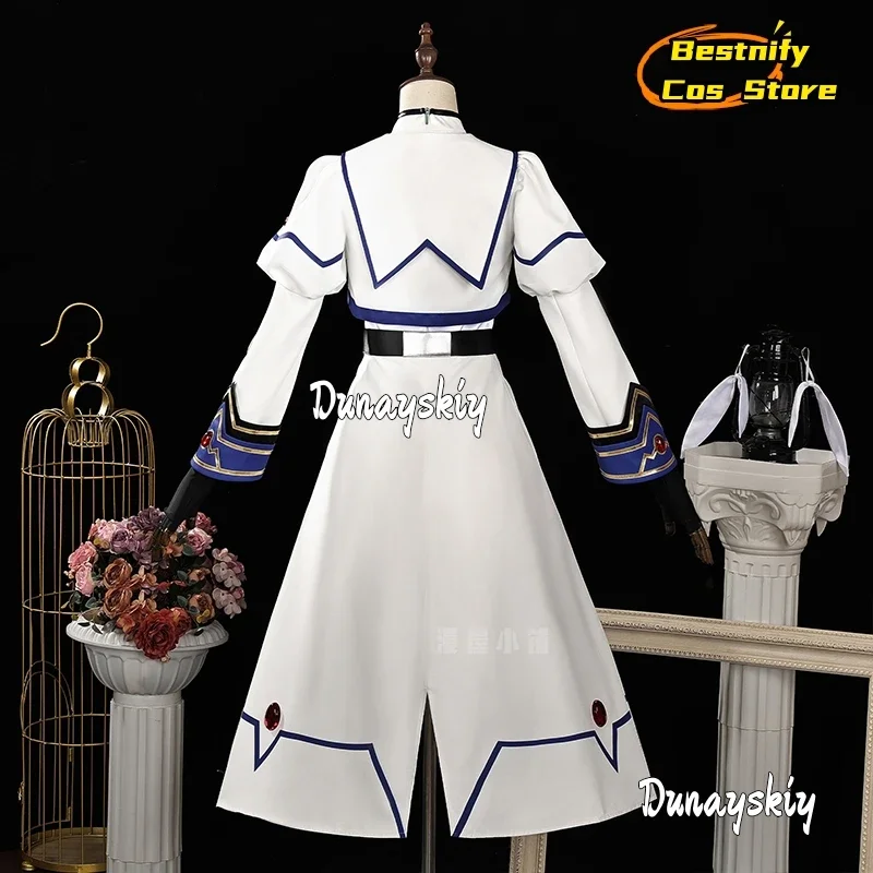 أزياء كوسبلاي أنيمي السحرية للفتيات الغنائية نانوها التأثيرية مجموعة بدلة البحارة القتالية مجموعة لعب الأدوار شعر مستعار الدعامة يناسب الهالوين النسائية Uni