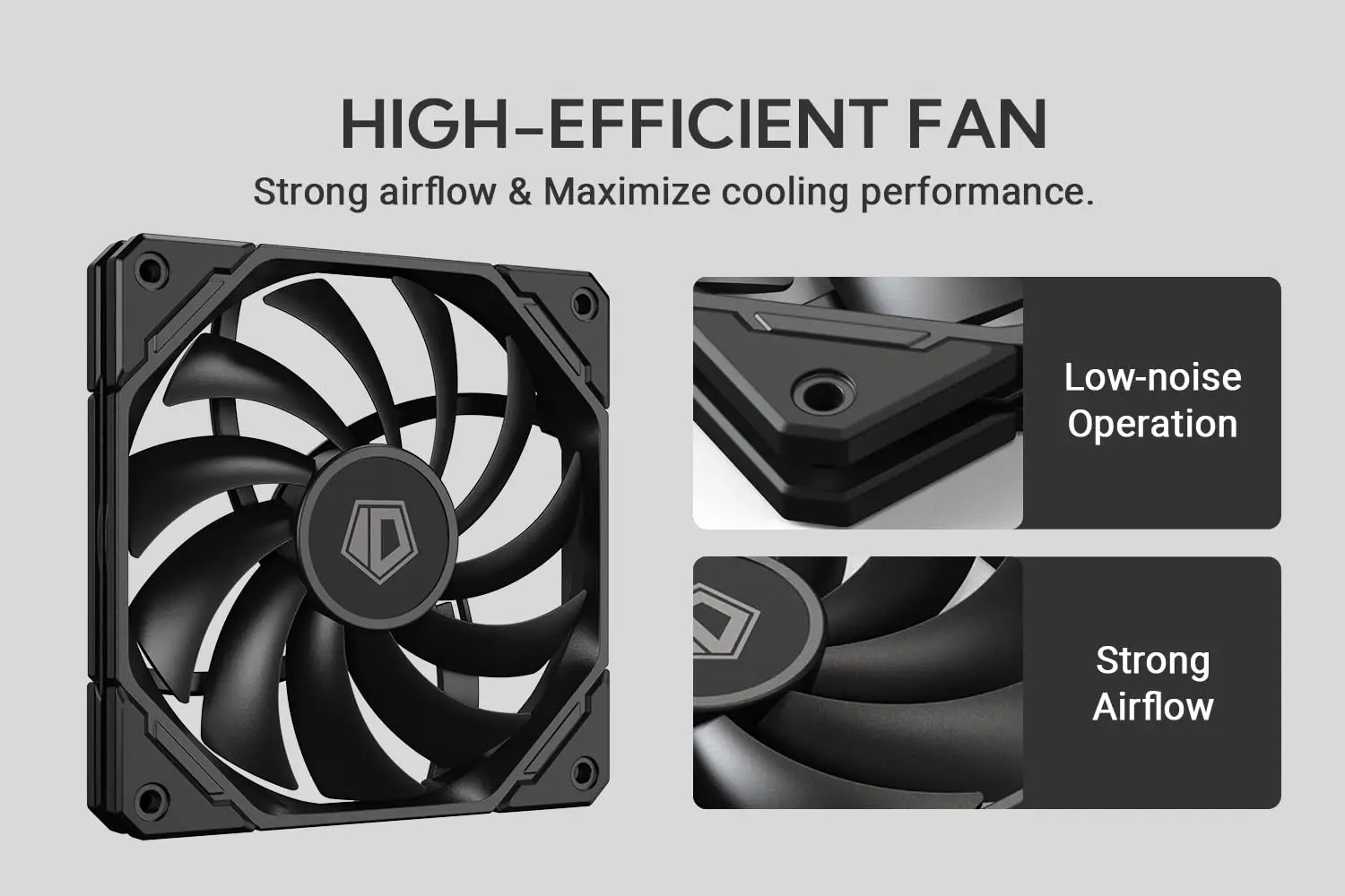 ID-COOLING IS-67-XT Black CPU Cooler Low Profile 67mm Height  CPU Air Cooler 6 Heatpipes 120x120x15mm Slim Fan,For LGA1700/AM5