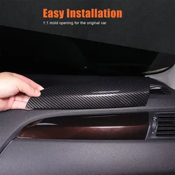 For BMW X3 X4 F25 F26 2011-2017 ABS Carbon Fiber Car Center Console Dashboard Panel Frame Cover Trim Stickers Car Accessories