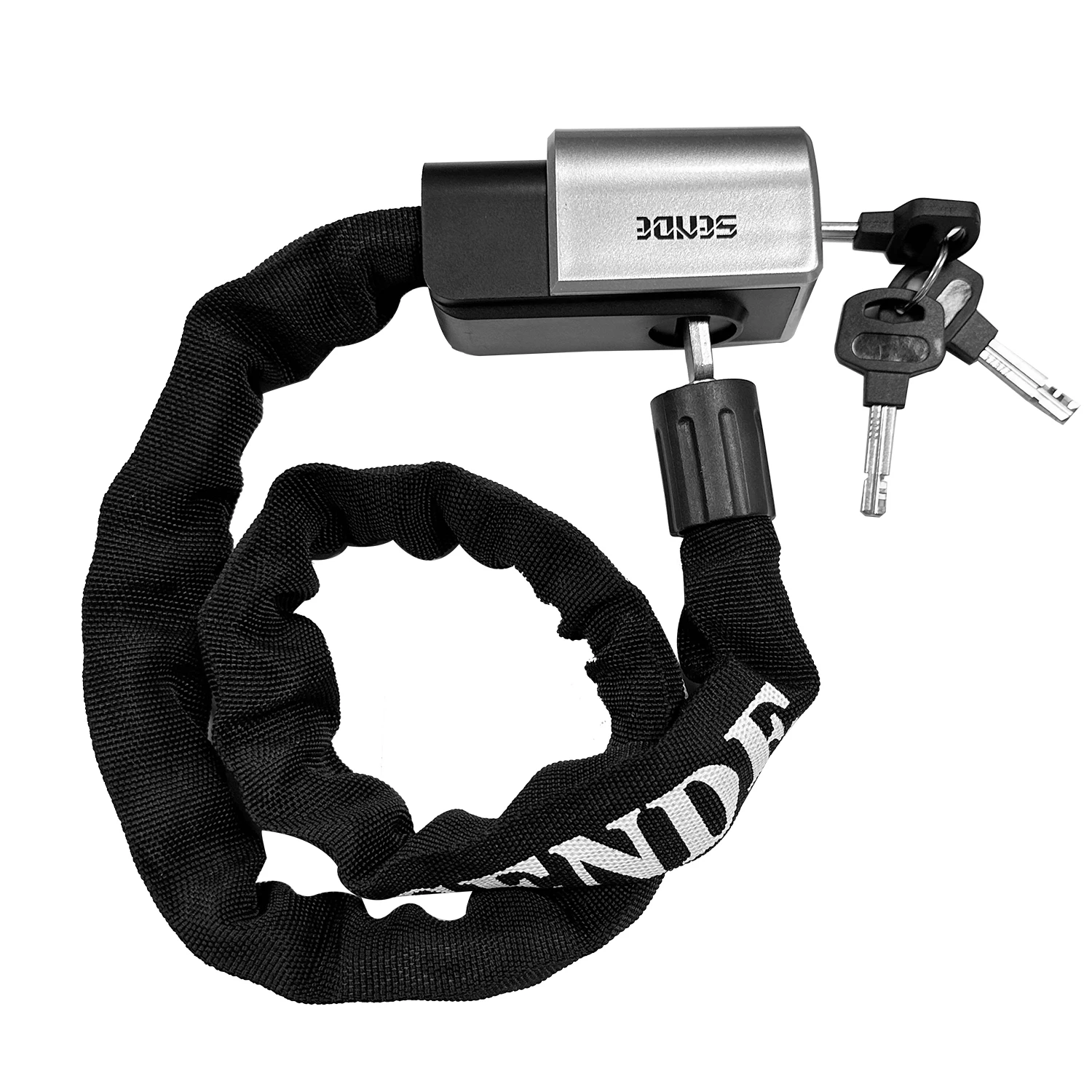 High Protection Bike Lock Anti-theft Chain Lock 6x1000mm Bicycle Gym Locks Chain For Motorcycle